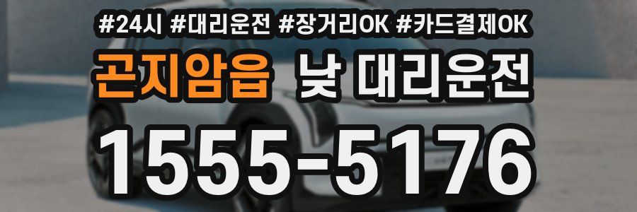 곤지암읍 낮 대리운전