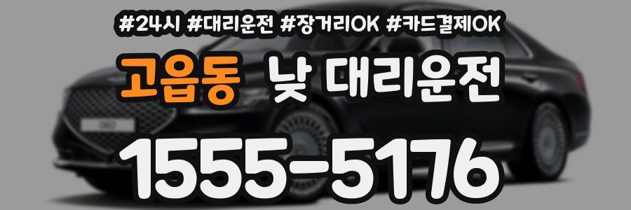 고읍동 낮 대리운전