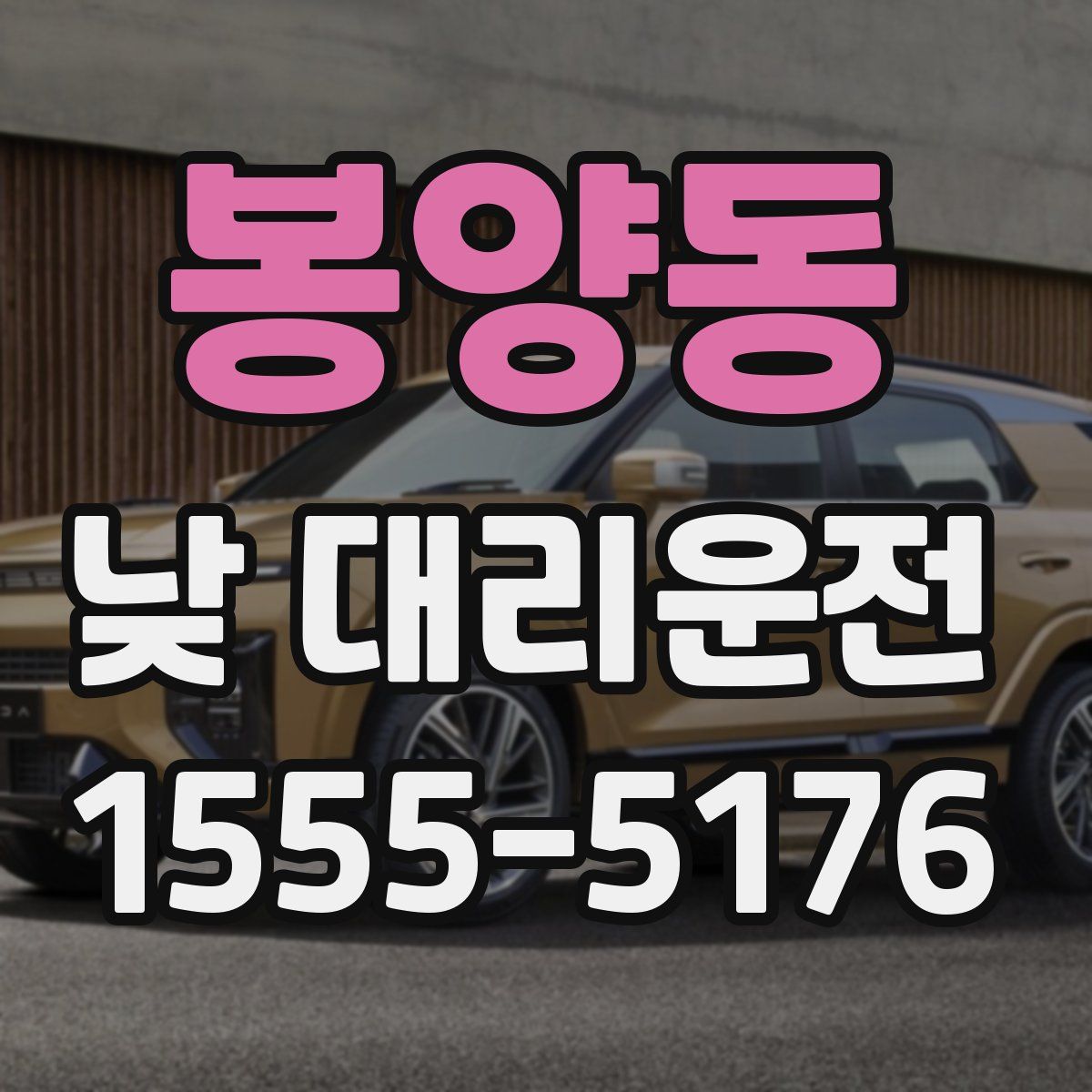 봉양동 낮 대리운전