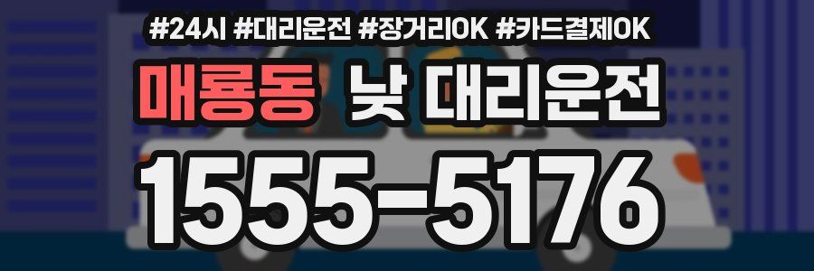 매룡동 낮 대리운전