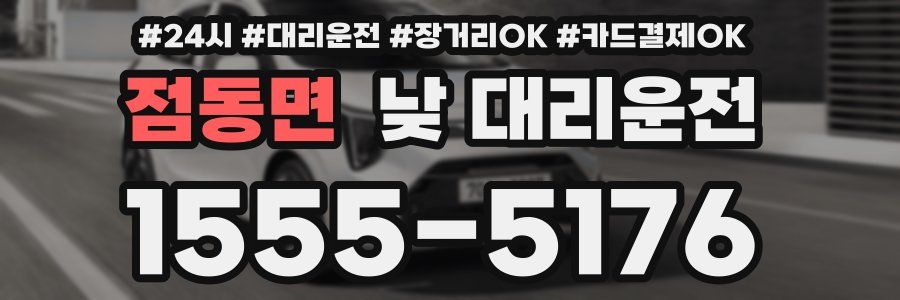 점동면 낮 대리운전