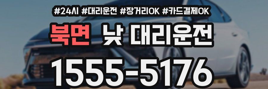 북면 낮 대리운전