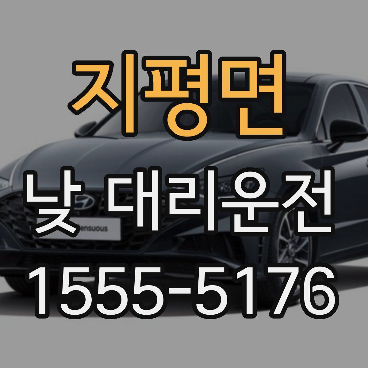 지평면 낮 대리운전
