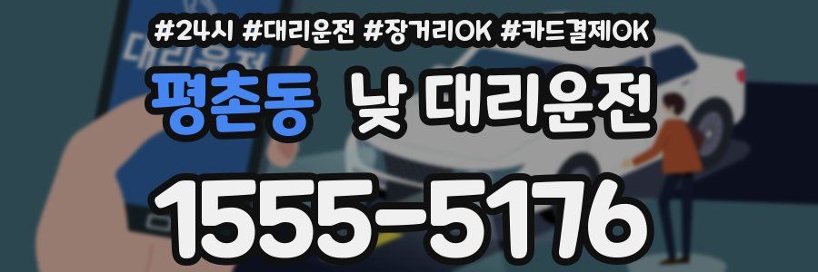 평촌동 낮 대리운전