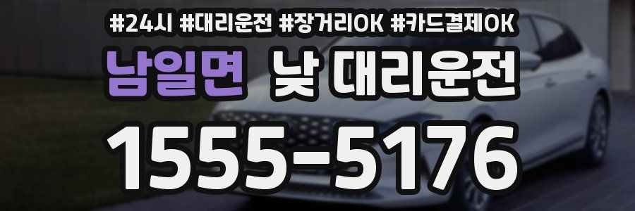 남일면 낮 대리운전