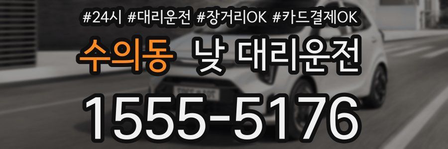 수의동 낮 대리운전