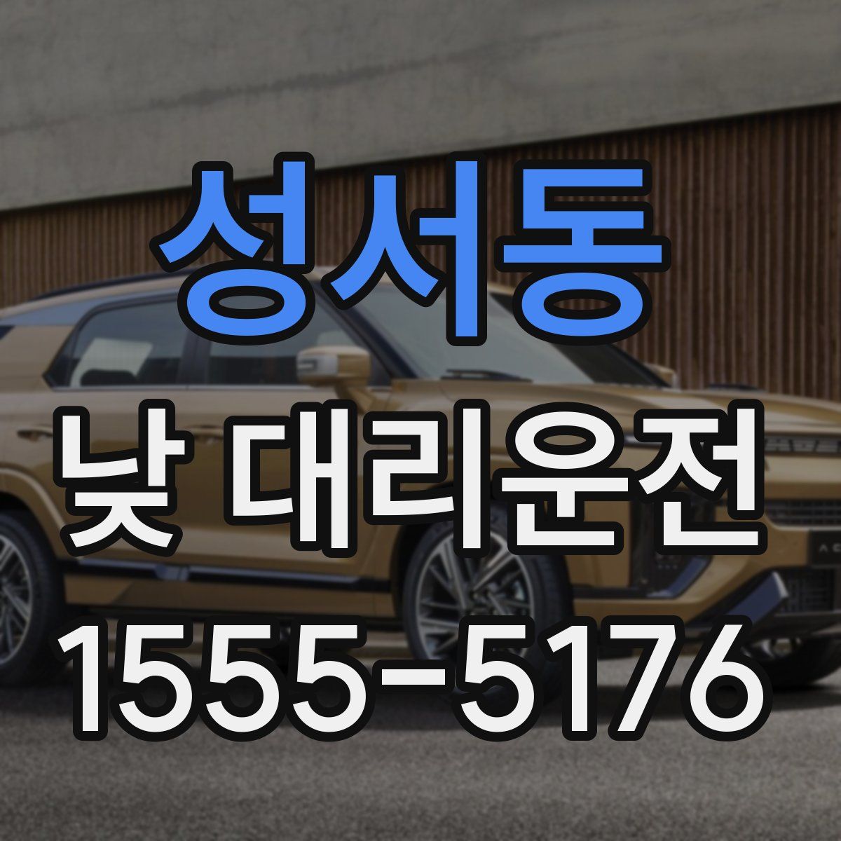 성서동 낮 대리운전
