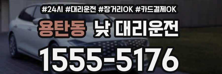 용탄동 낮 대리운전