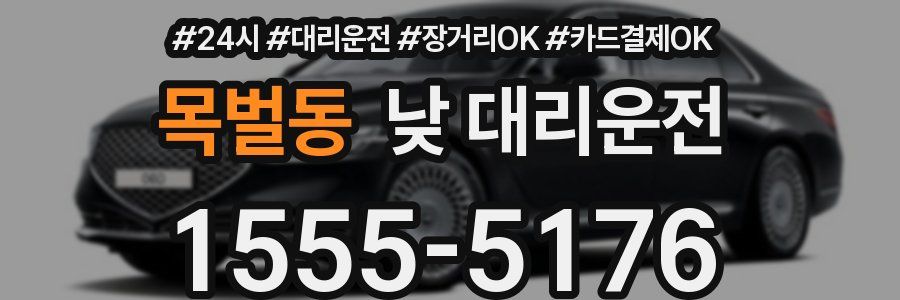 목벌동 낮 대리운전