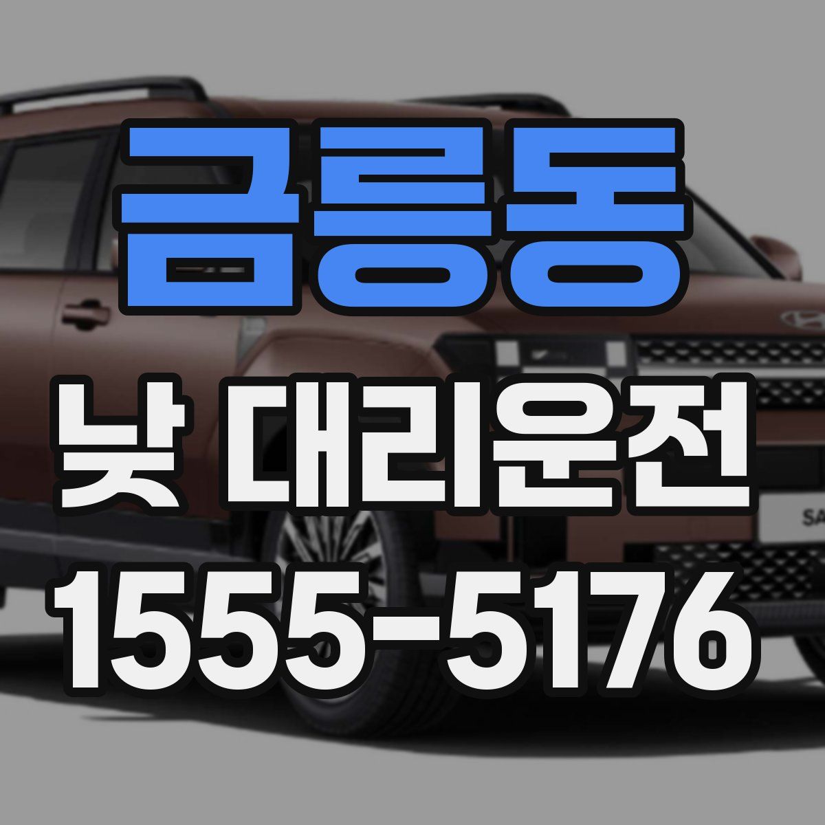 금릉동 낮 대리운전