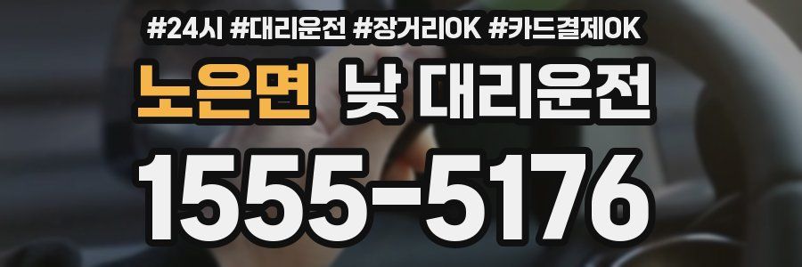 노은면 낮 대리운전