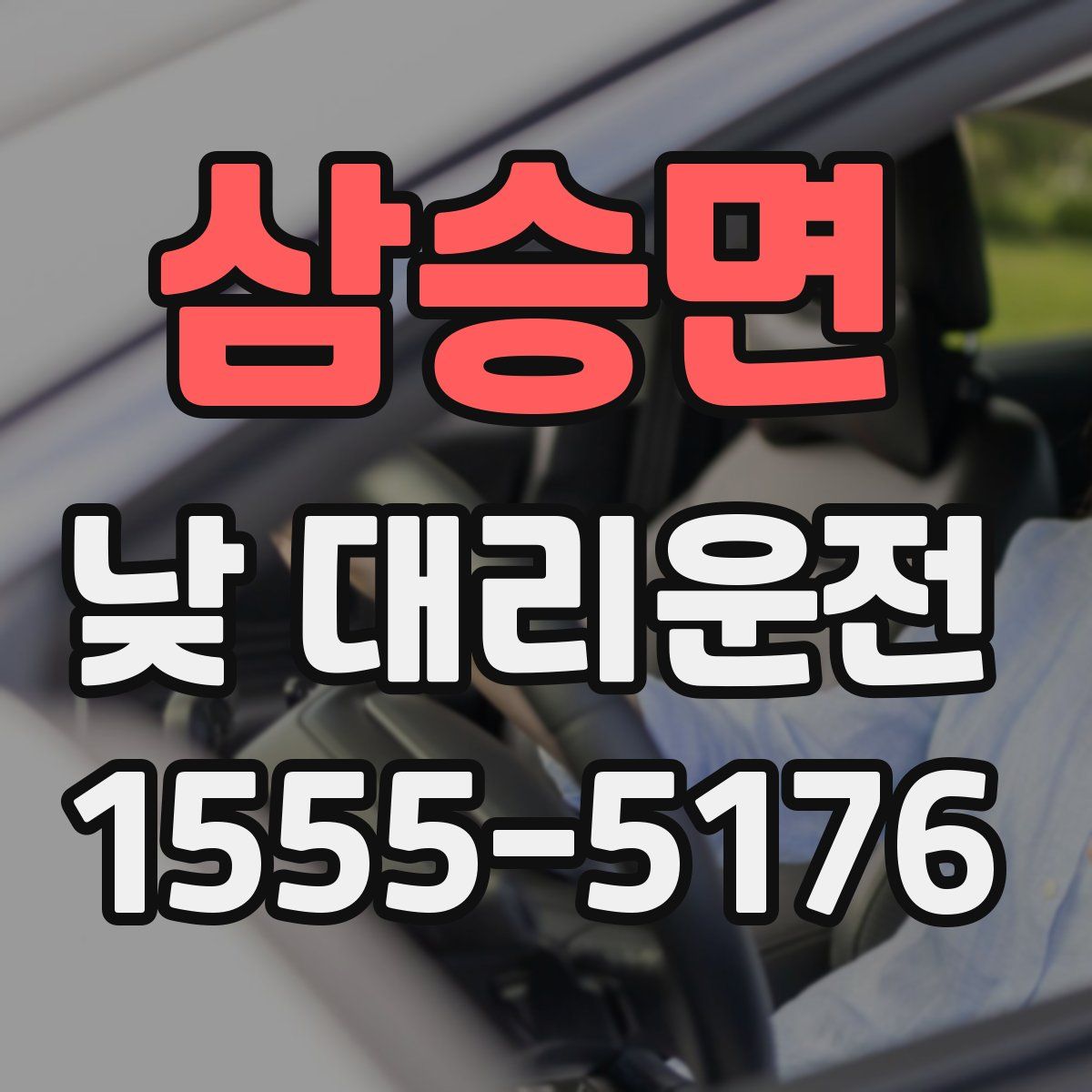 삼승면 낮 대리운전
