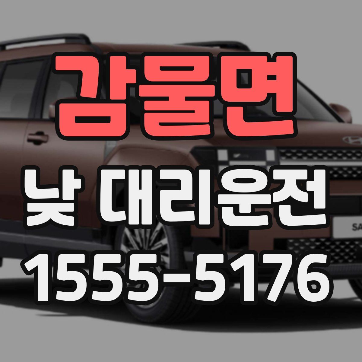 감물면 낮 대리운전