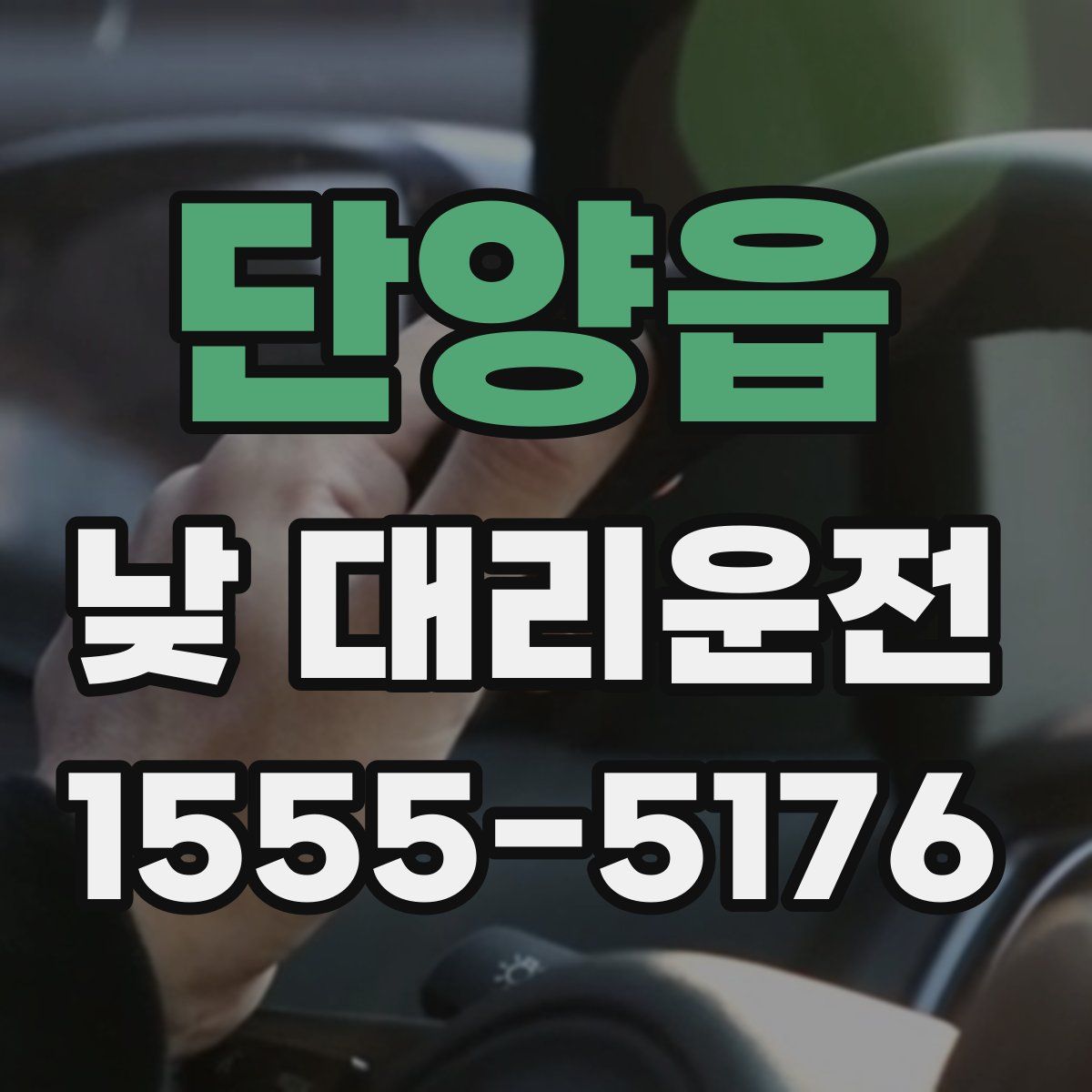 단양읍 낮 대리운전