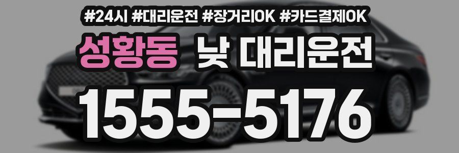 성황동 낮 대리운전