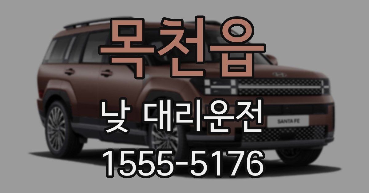목천읍 낮 대리운전