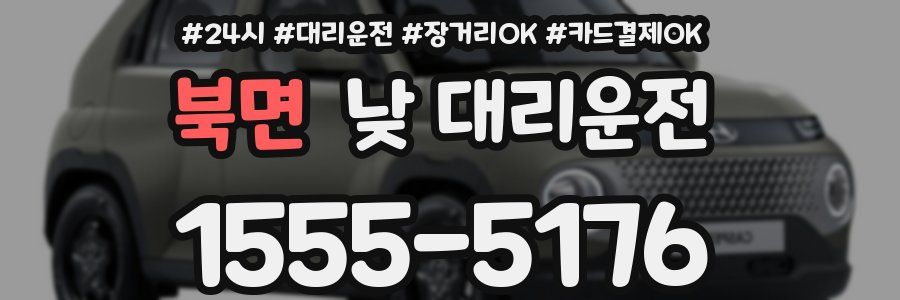 북면 낮 대리운전