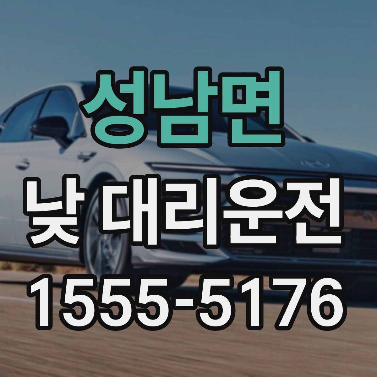 성남면 낮 대리운전