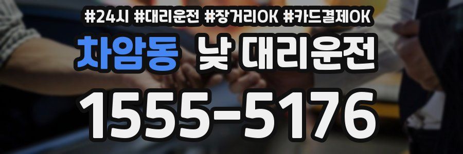 차암동 낮 대리운전