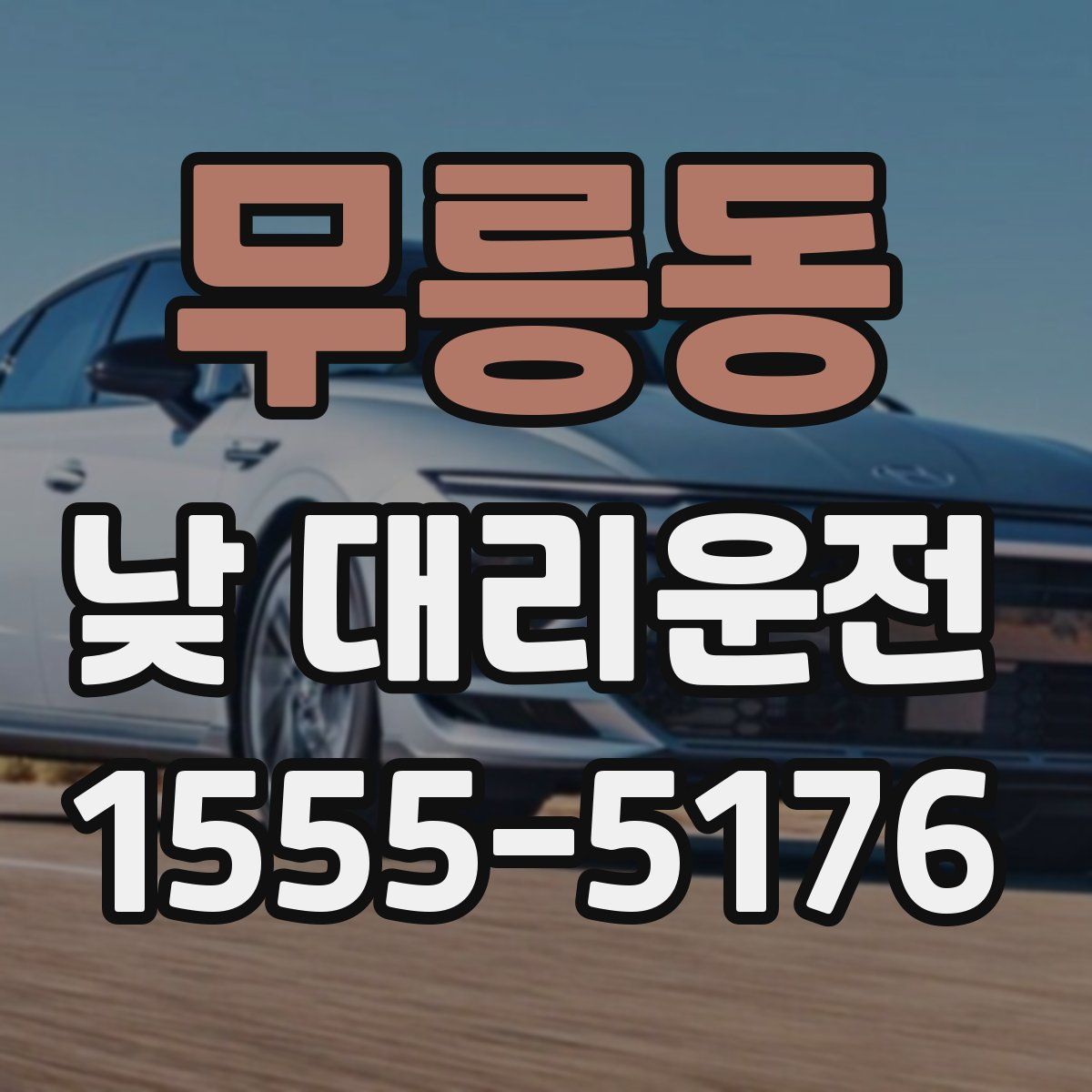무릉동 낮 대리운전