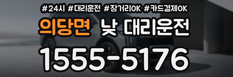 의당면 낮 대리운전