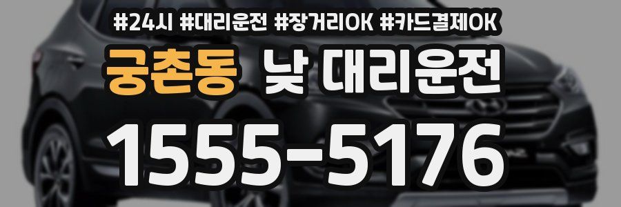 궁촌동 낮 대리운전