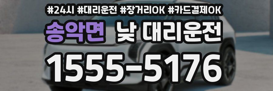 송악면 낮 대리운전