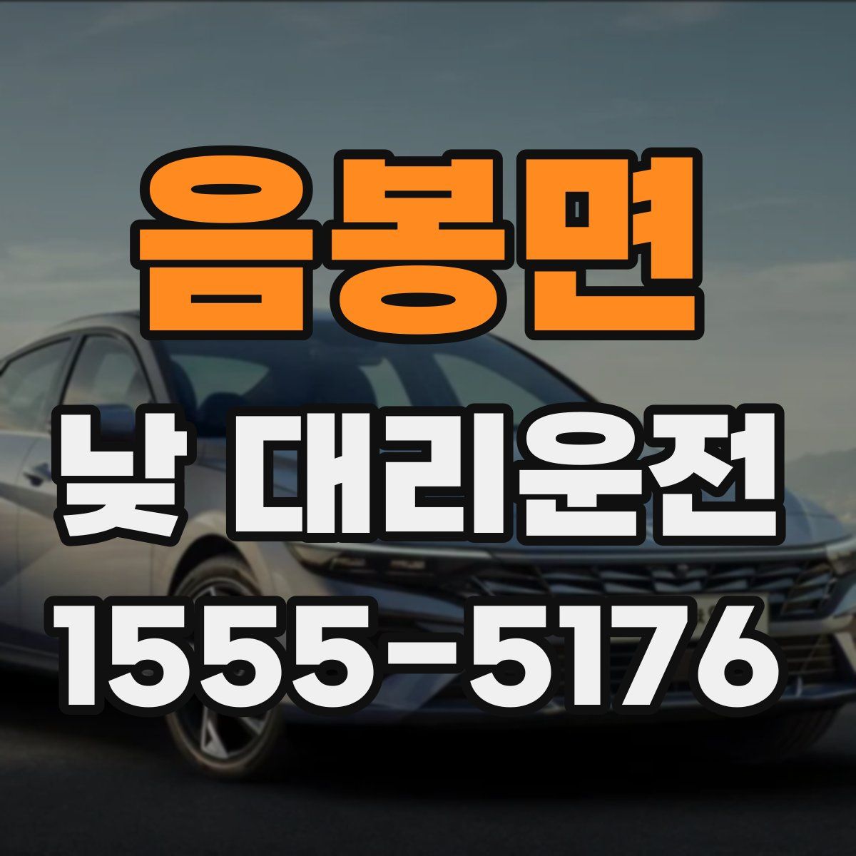 음봉면 낮 대리운전