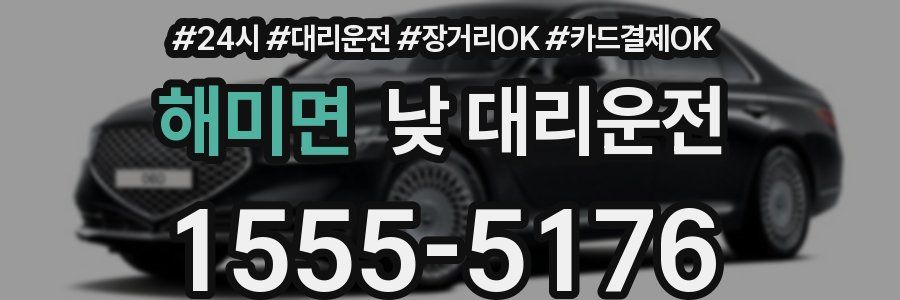 해미면 낮 대리운전
