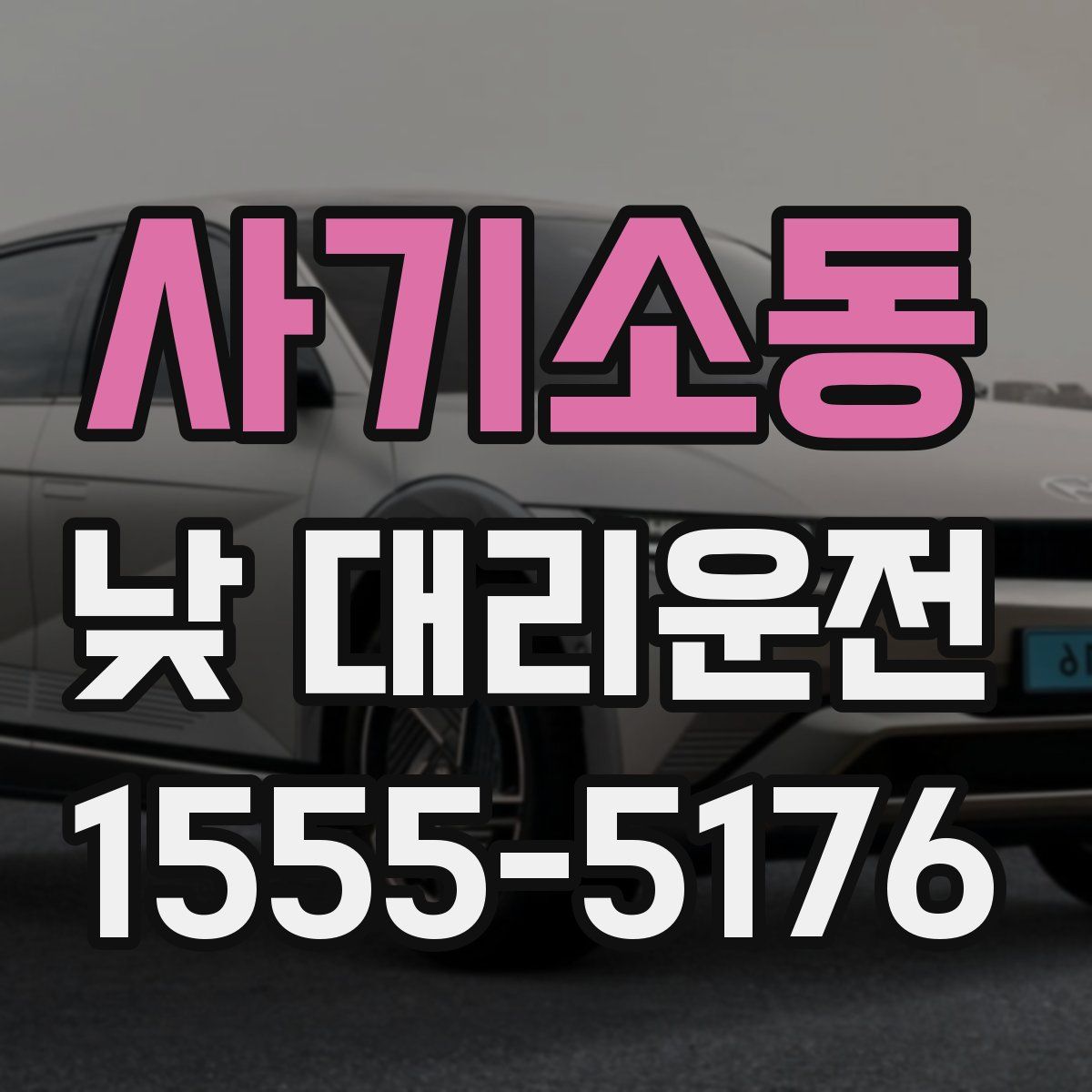 사기소동 낮 대리운전