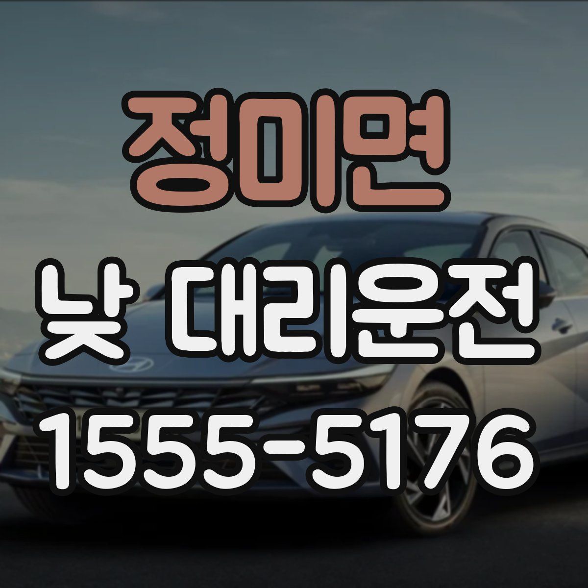 정미면 낮 대리운전