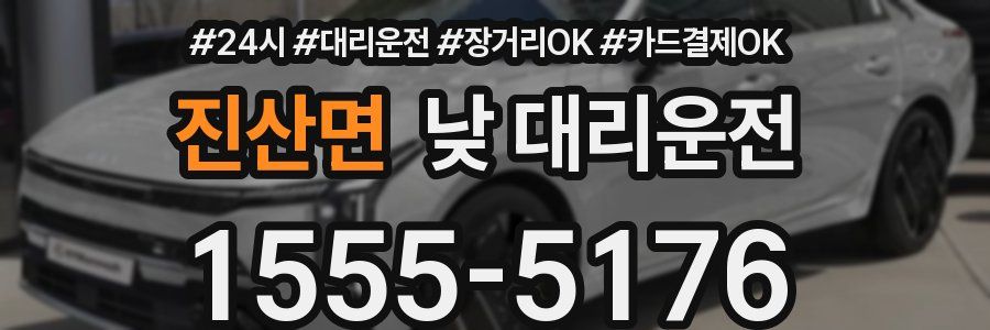진산면 낮 대리운전