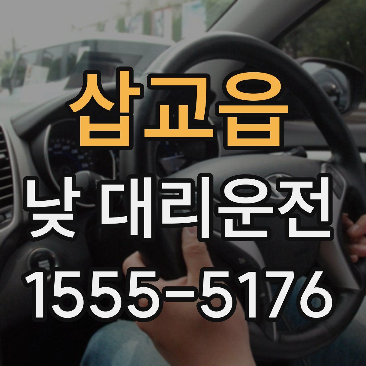 삽교읍 낮 대리운전