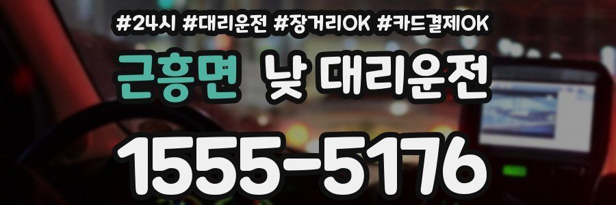 근흥면 낮 대리운전