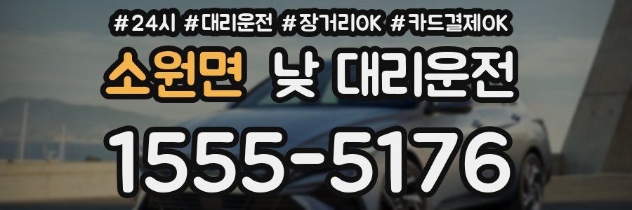 소원면 낮 대리운전