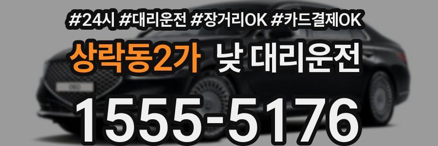 상락동2가 낮 대리운전
