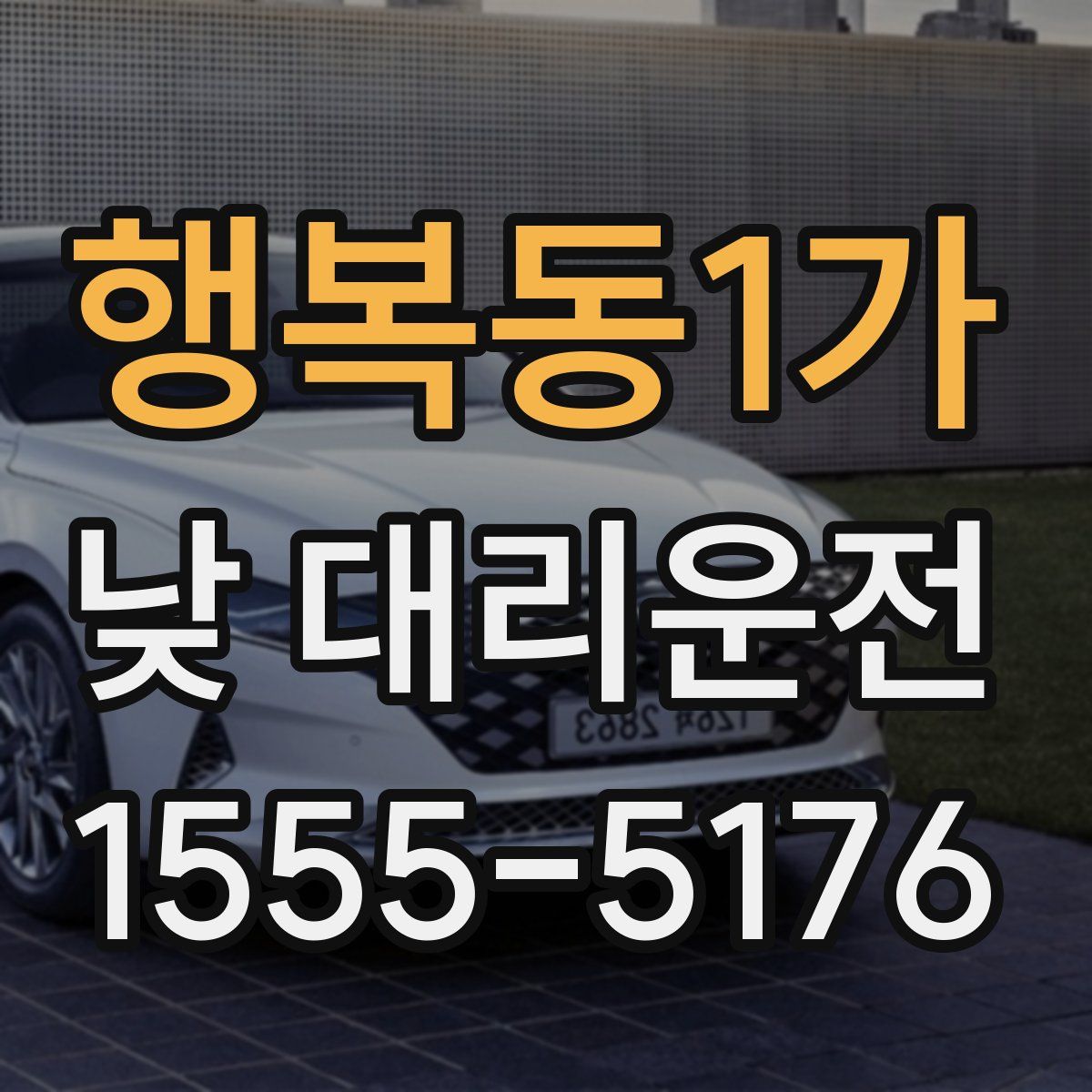 행복동1가 낮 대리운전