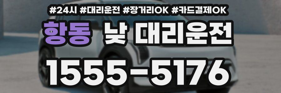 항동 낮 대리운전