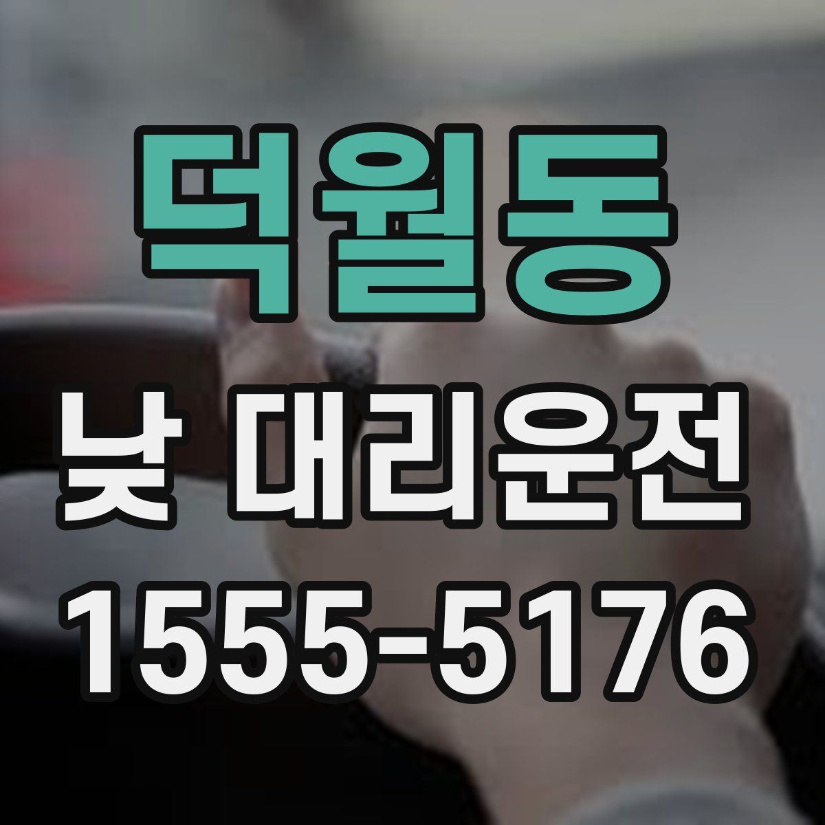 덕월동 낮 대리운전
