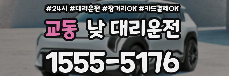 교동 낮 대리운전