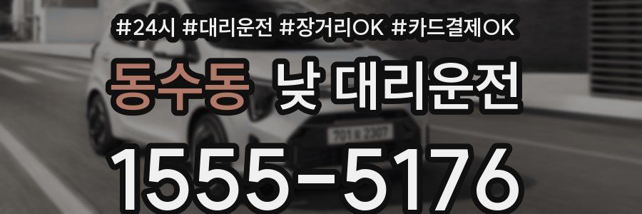 동수동 낮 대리운전