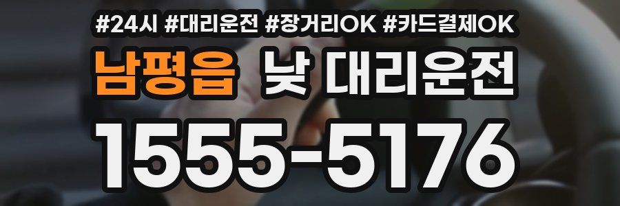 남평읍 낮 대리운전