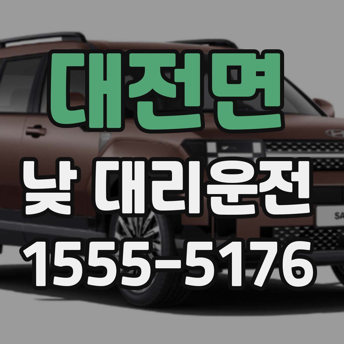 대전면 낮 대리운전