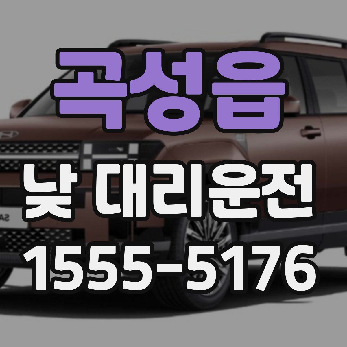 곡성읍 낮 대리운전