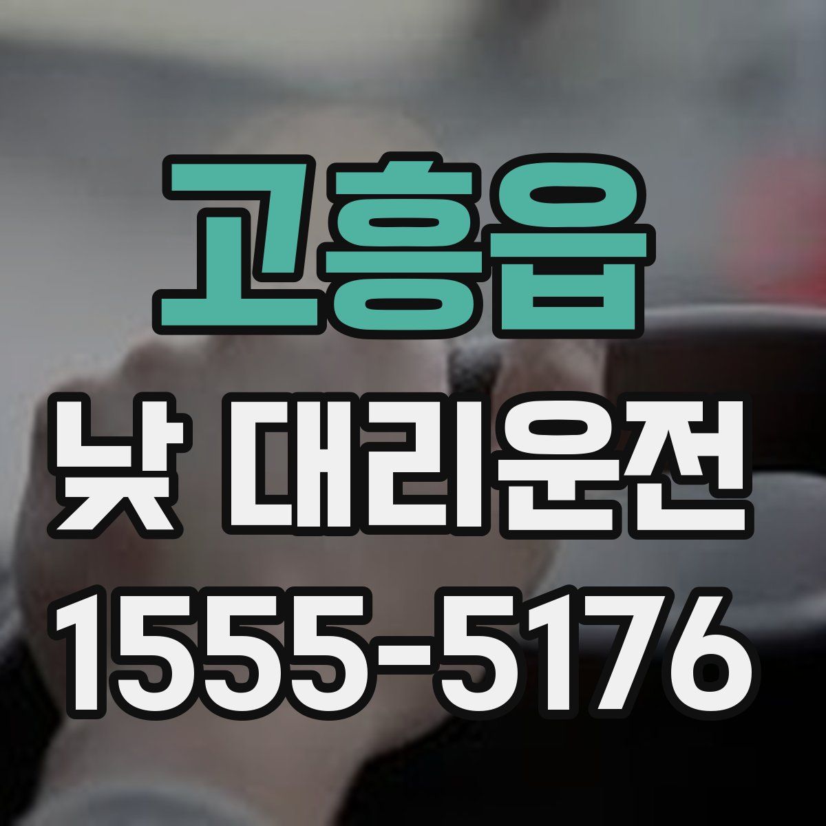 고흥읍 낮 대리운전