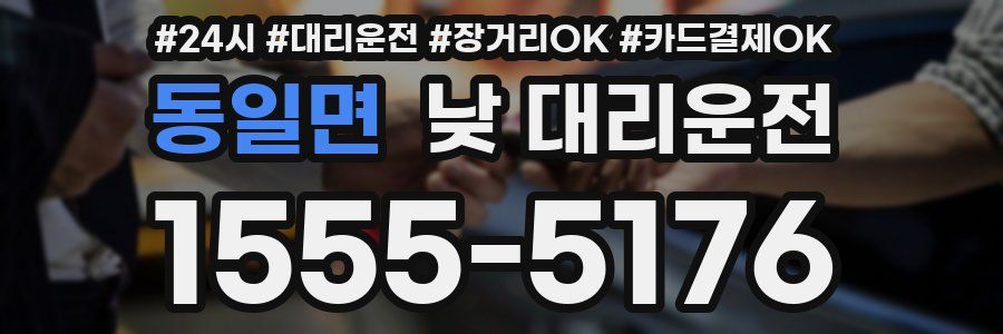 동일면 낮 대리운전