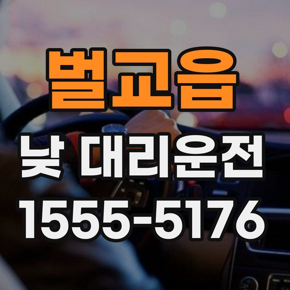 벌교읍 낮 대리운전