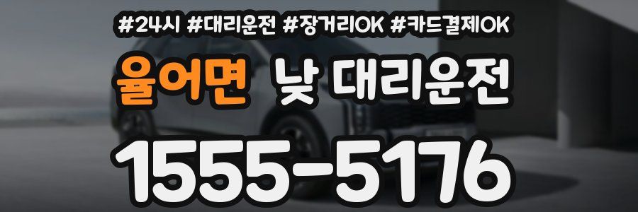 율어면 낮 대리운전