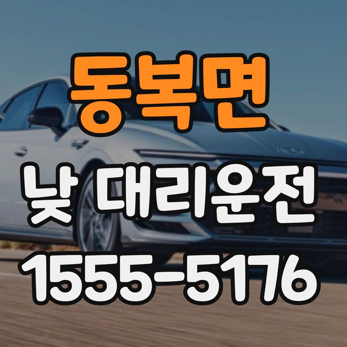 동복면 낮 대리운전