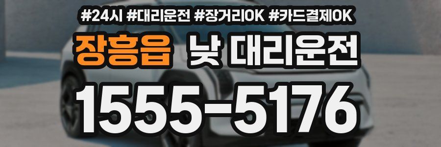 장흥읍 낮 대리운전
